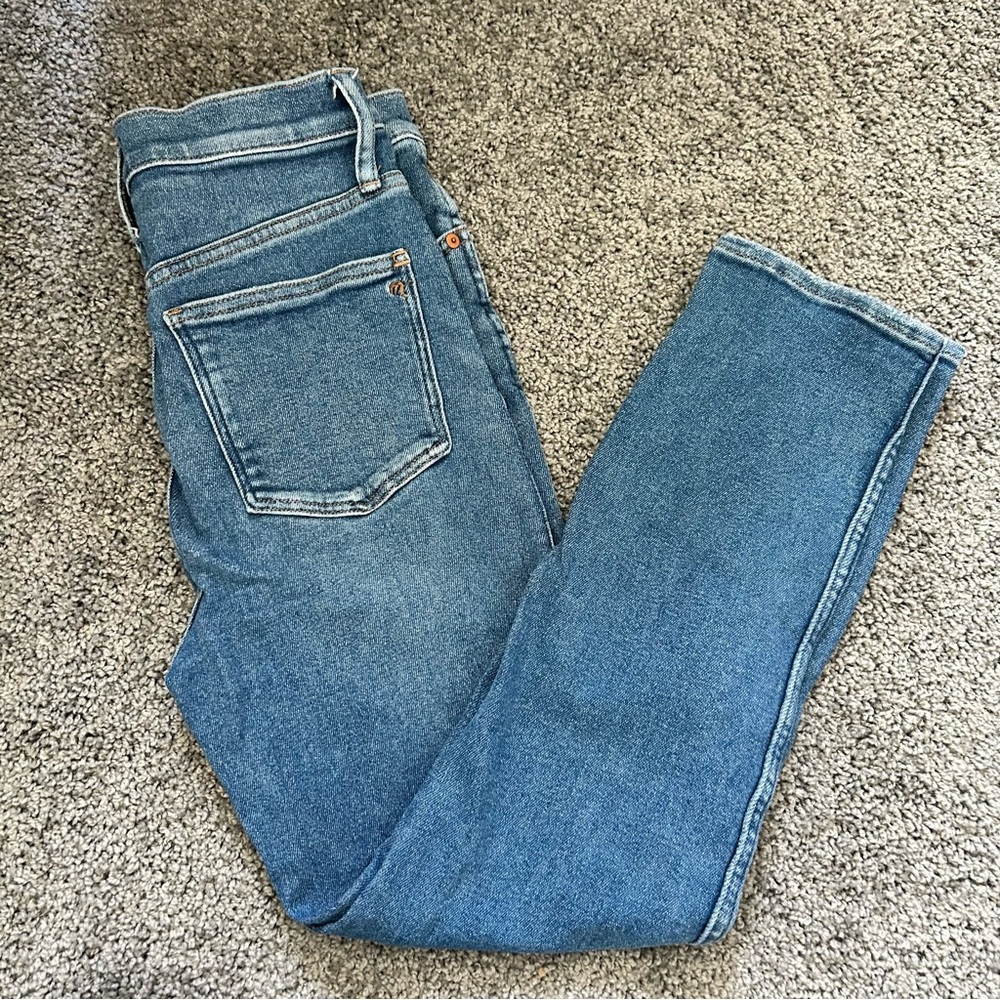 Madewell Stovepipe Straight Leg Jeans